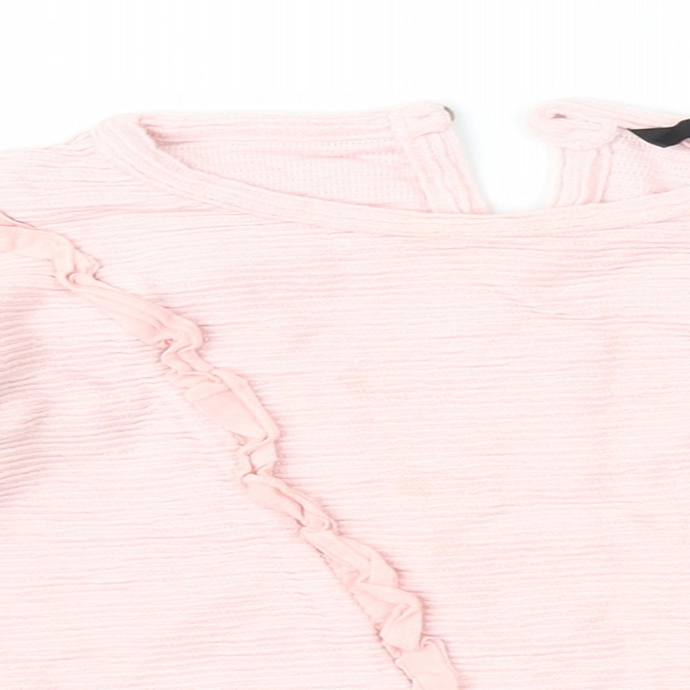George Girls Pink   Basic Blouse Size 2-3 Years