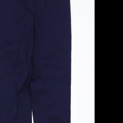 Warehouse Womens Blue   Trousers  Size 10 L26 in