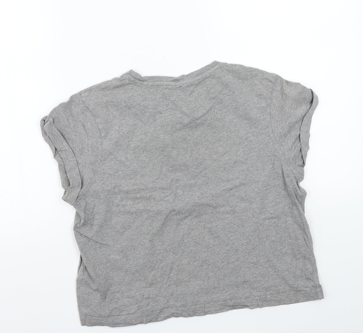 Jack Wills Womens Grey   Basic T-Shirt Size 6