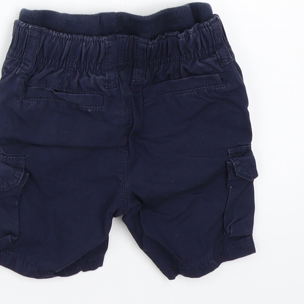 Gap Boys Blue   Cargo Trousers Size 6-9 Months