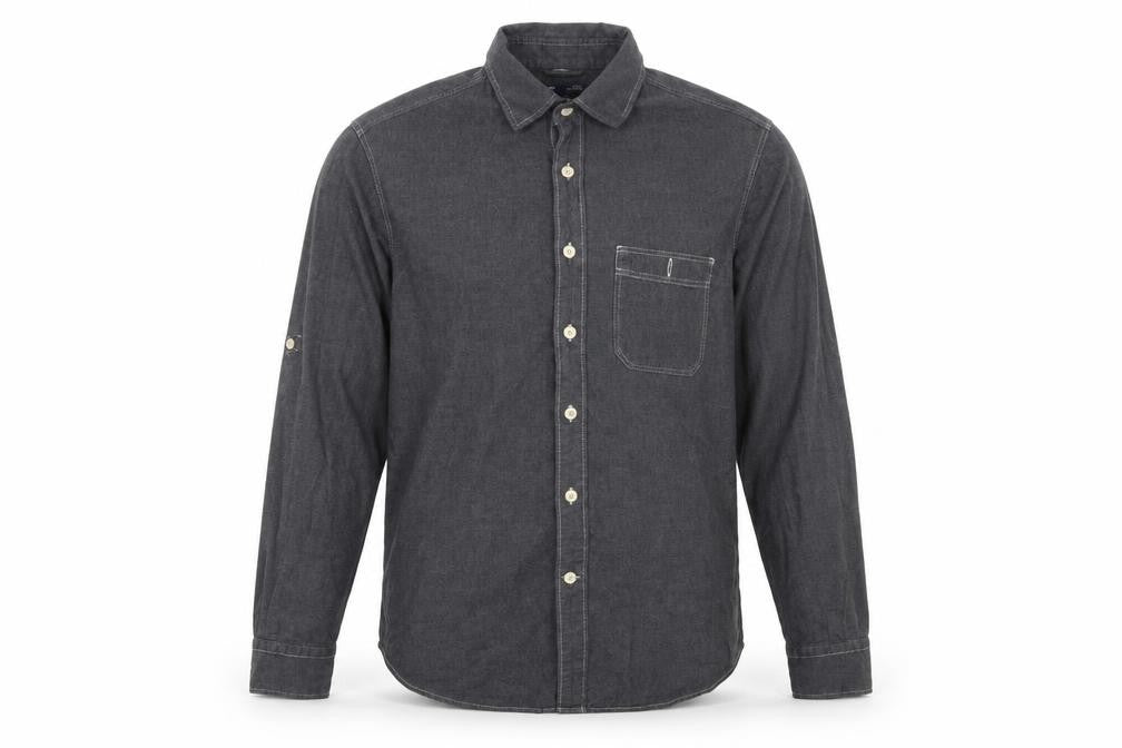 Gap Mens Grey    Button-Up Size M