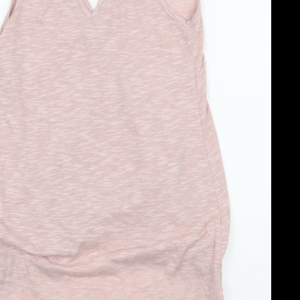 Atmosphere Womens Pink  Jersey Basic Tank Size 6