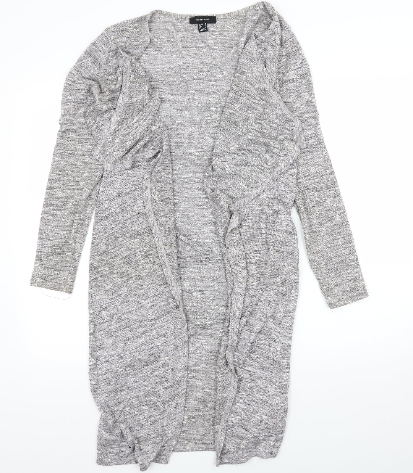 Atmosphere Womens Grey  Knit Cape Jumper Size 8
