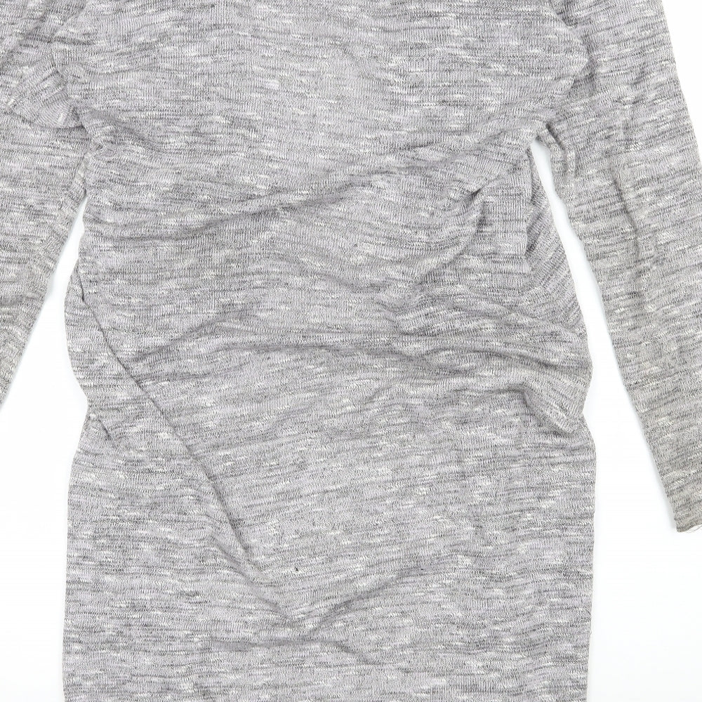 Atmosphere Womens Grey  Knit Cape Jumper Size 8