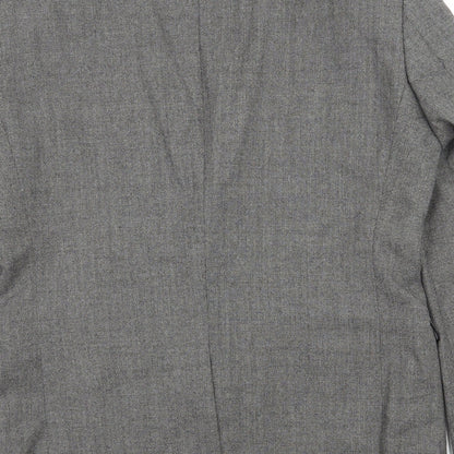 Next Mens Grey   Jacket Suit Jacket Size M