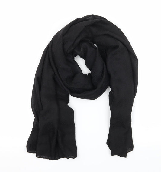 Preworn Womens Black    Scarf