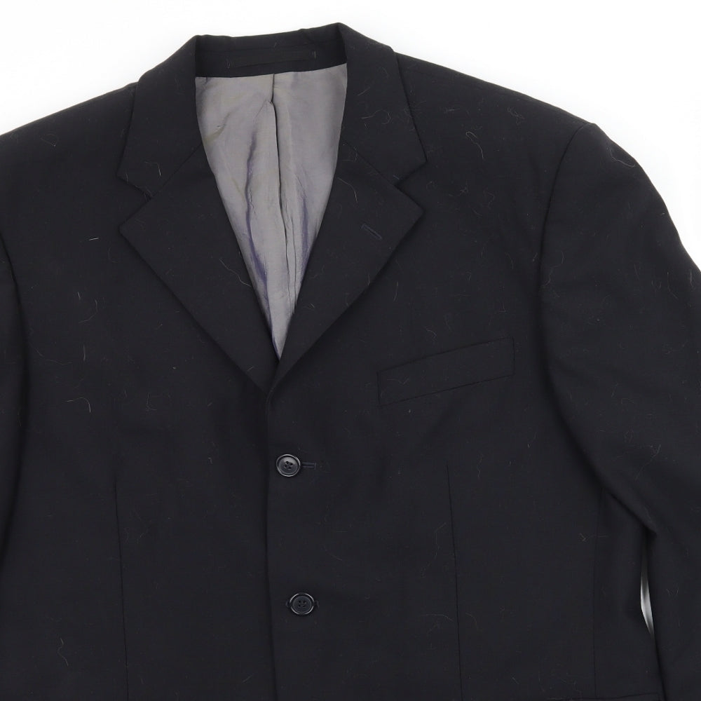 Karl Jackson Mens Blue   Jacket Suit Jacket Size L