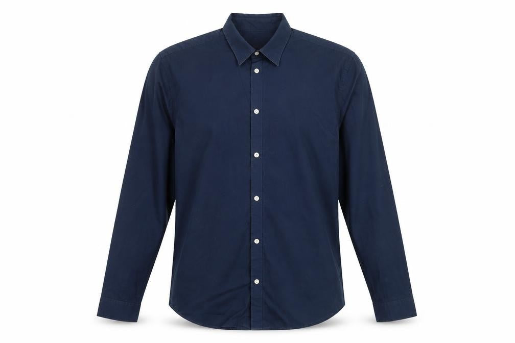 H&M Mens Blue    Button-Up Size XL