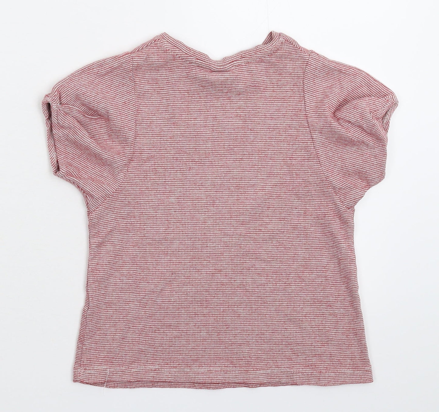 Zara Girls Pink   Basic T-Shirt Size 6 Years