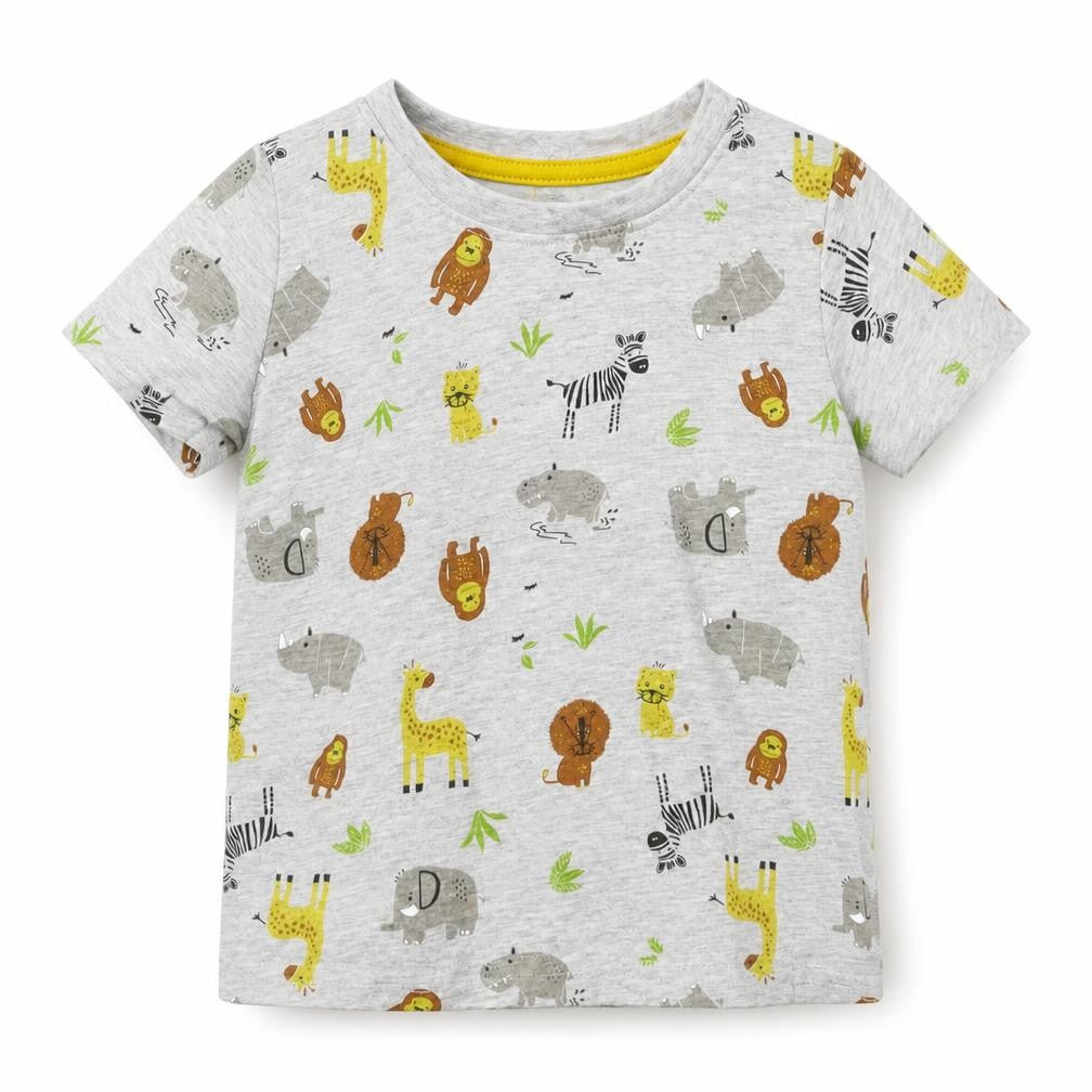 Primark Baby Grey   Basic T-Shirt Size 12-18 Months