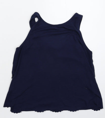 River Island Womens Blue   Basic Tank Size 10