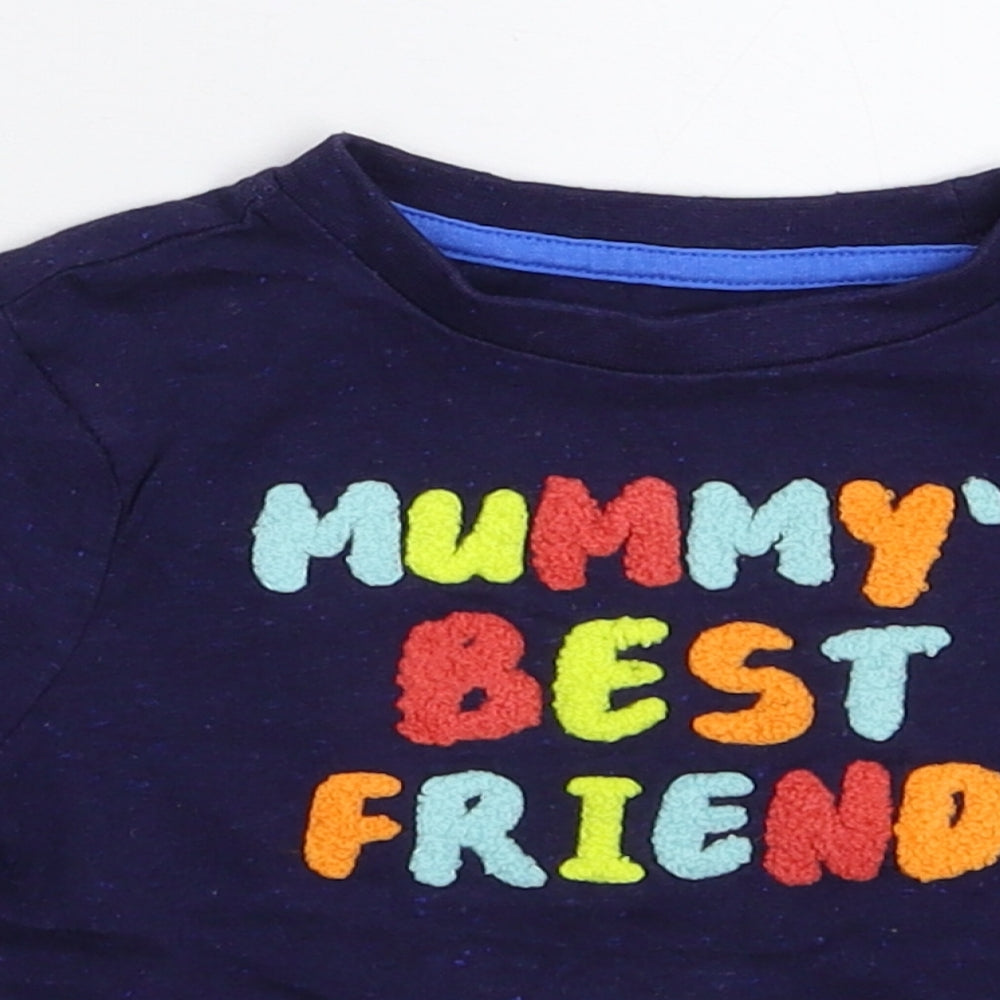 Very Baby Blue   Basic T-Shirt Size 9-12 Months