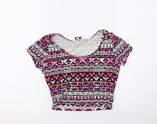 New Look Womens Pink   Basic T-Shirt Size 8