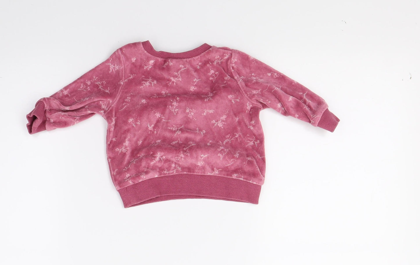 NEXT Baby Red  Fleece Pullover Jumper Size 0-3 Months