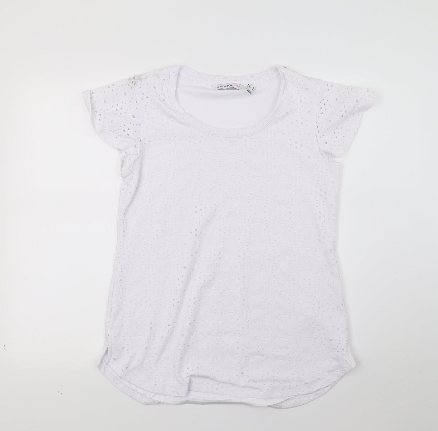 Live Girls White   Basic T-Shirt Size XS