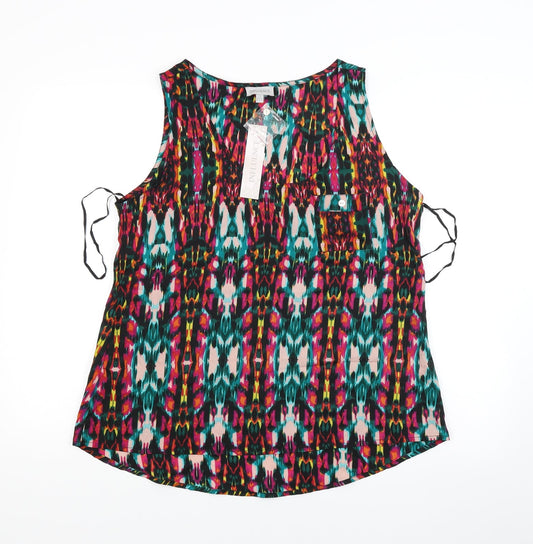 iNFLUENCE Womens Multicoloured Tie Dye  Tank Dress  Size XL
