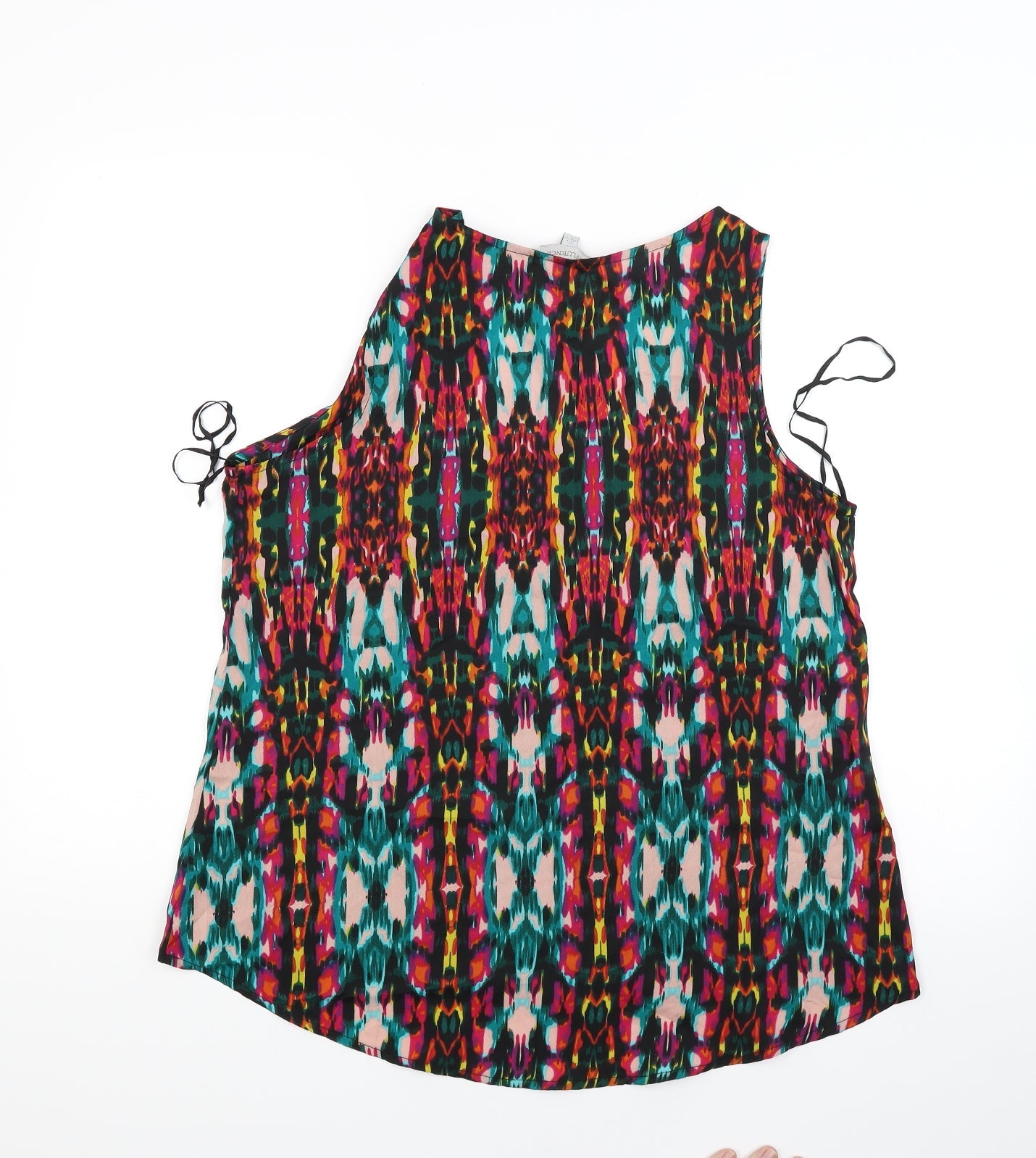 iNFLUENCE Womens Multicoloured Tie Dye  Tank Dress  Size XL