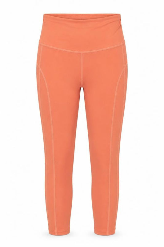 South Beach Womens Orange   Pedal Pusher Leggings Size 10 L26 in