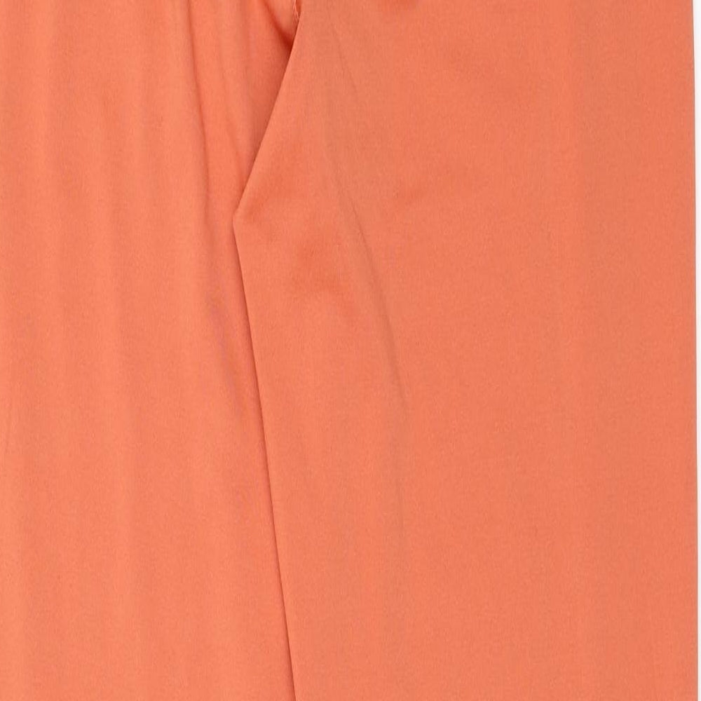 South Beach Womens Orange   Pedal Pusher Leggings Size 10 L26 in