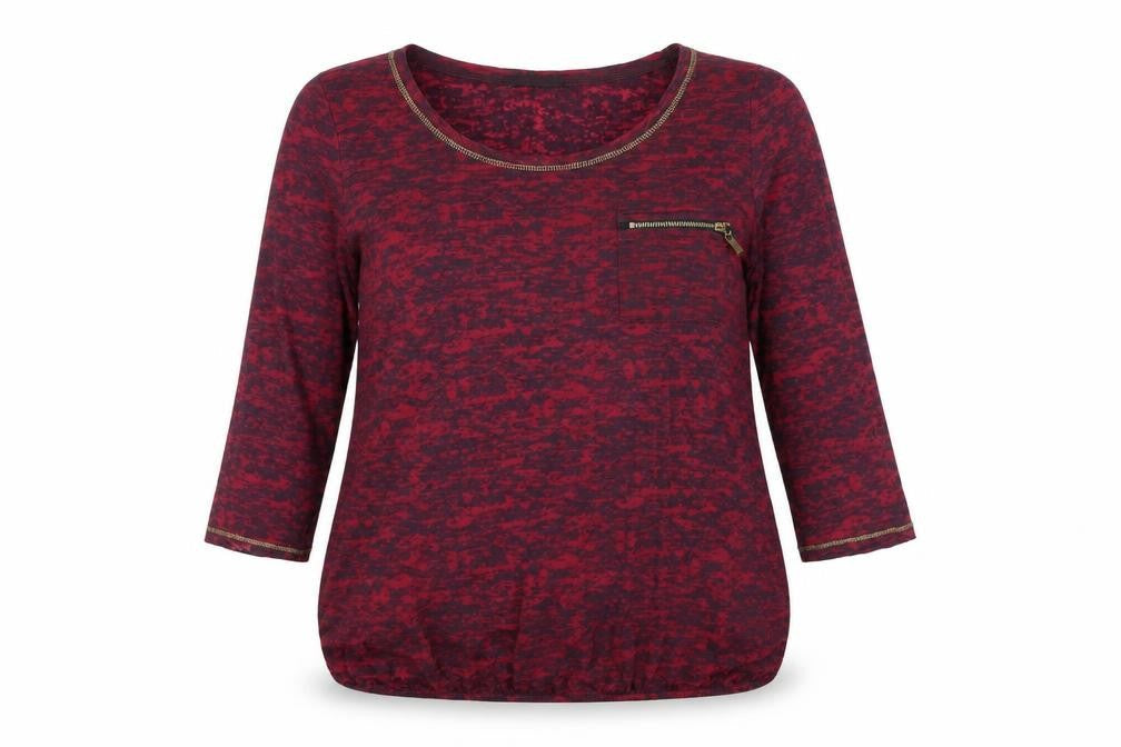 George Womens Red   Basic Blouse Size 14