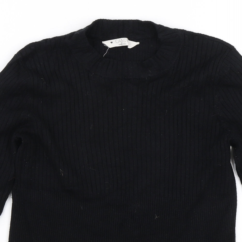Candy Couture Womens Black   Pullover Jumper Size 12