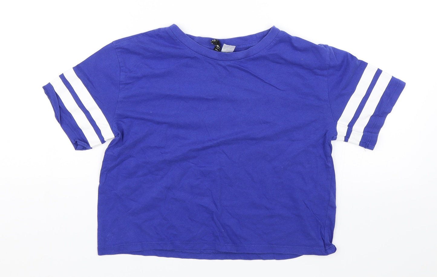 Divided Womens Blue   Basic T-Shirt Size XS