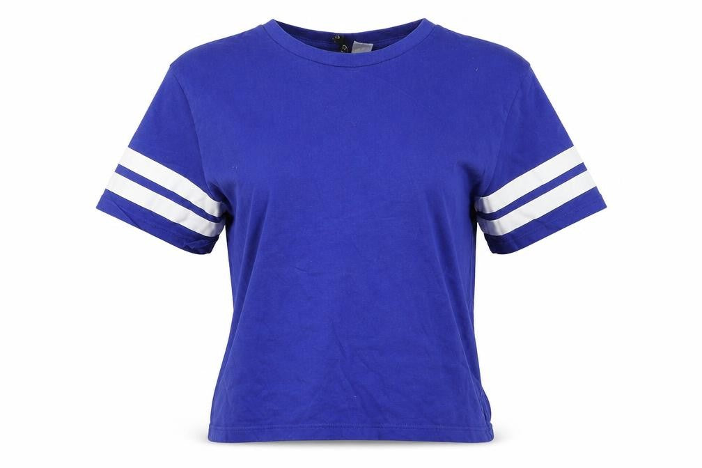 Divided Womens Blue   Basic T-Shirt Size XS