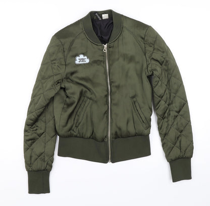 Divided Womens Green   Jacket  Size 6