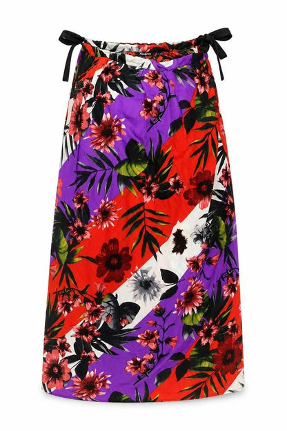 Pep&Co Womens Multicoloured Floral  A-Line  Size 10