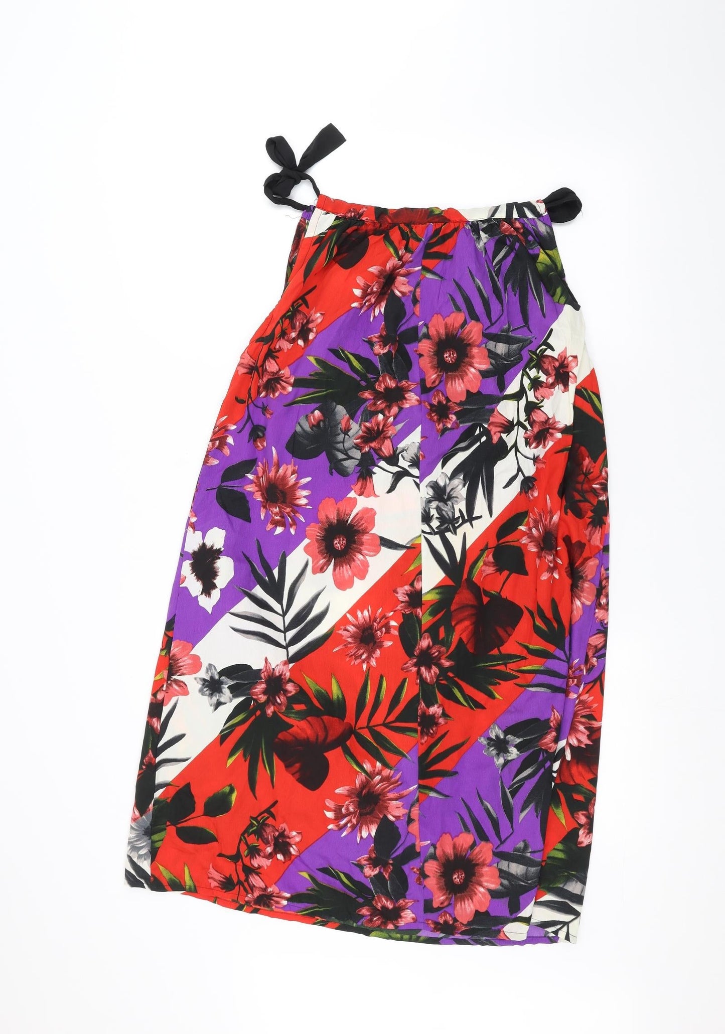 pep & Co Womens Multicoloured Floral  A-Line  Size 10