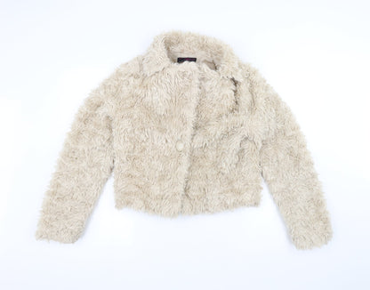 New Look Womens White   Jacket  Size 10