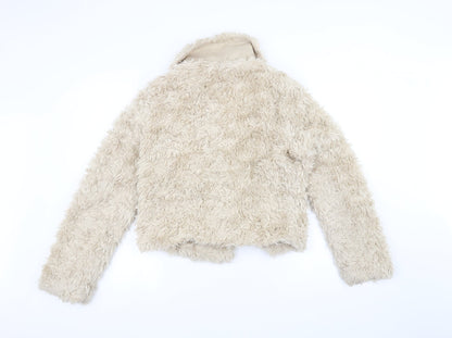 New Look Womens White   Jacket  Size 10