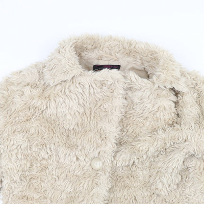 New Look Womens White   Jacket  Size 10