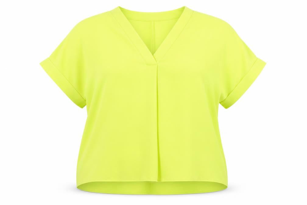 Primark Womens Yellow   Basic T-Shirt Size 14