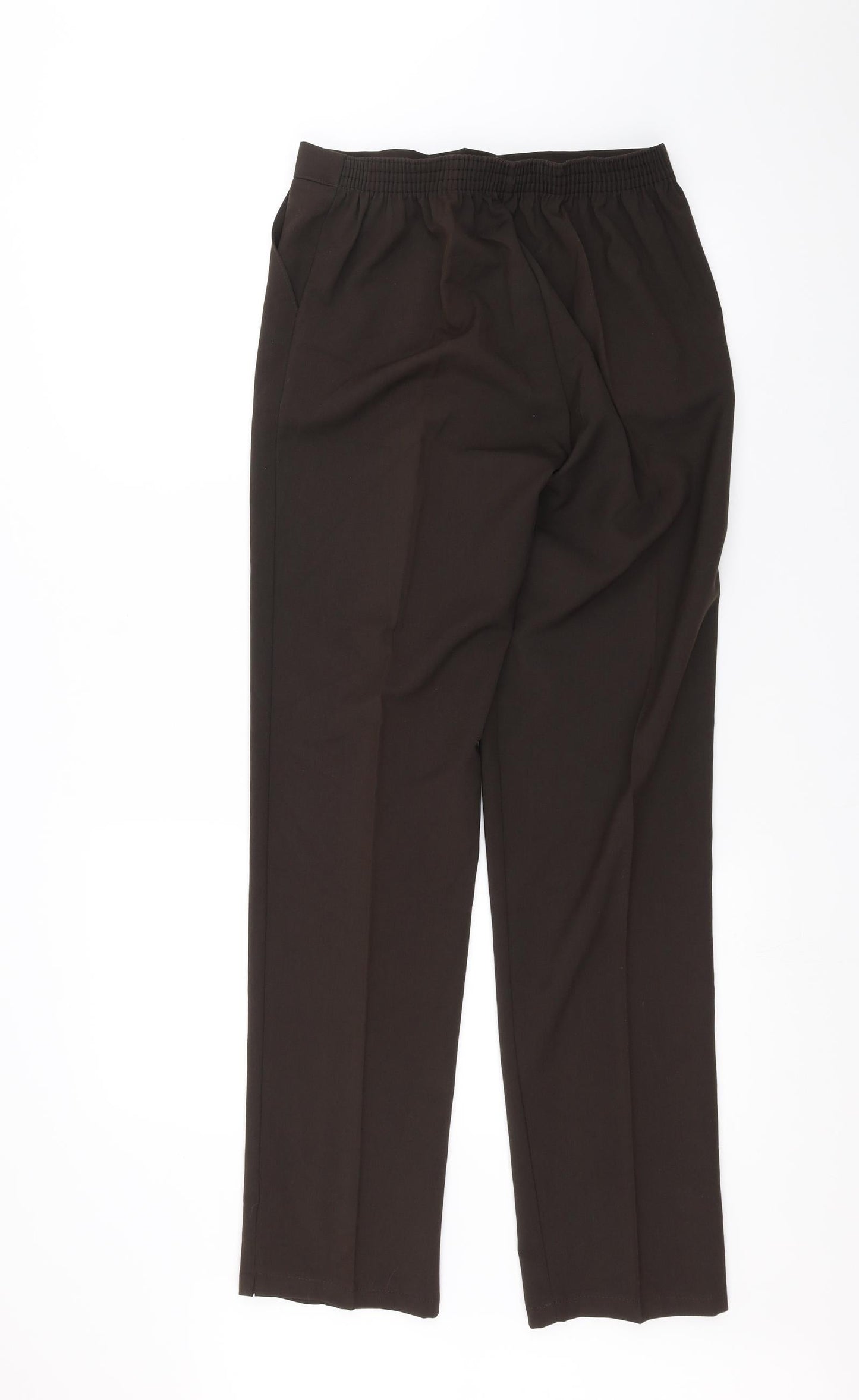 Classic Image Womens Brown   Trousers  Size 12 L28 in