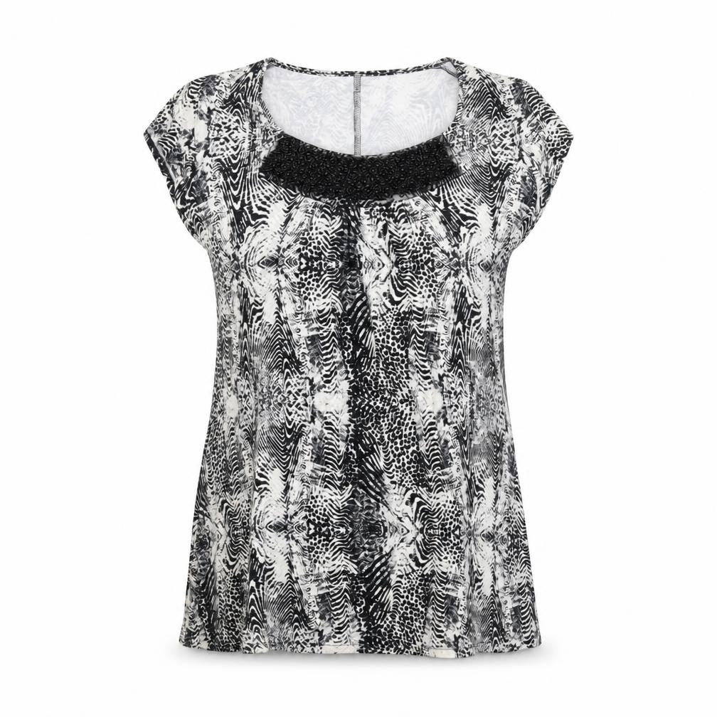 debinhams Womens White Floral  Basic Blouse Size 14