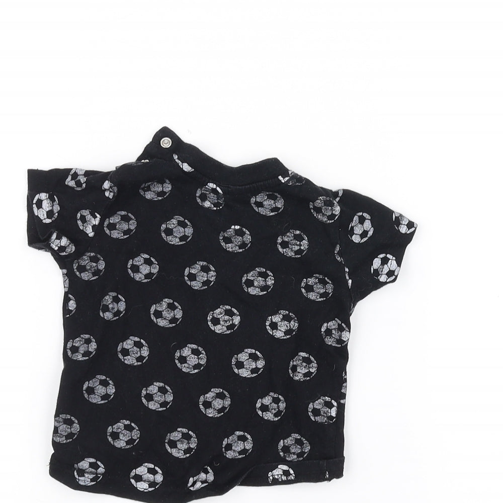 Primark Baby Black   Basic T-Shirt Size 3-6 Months