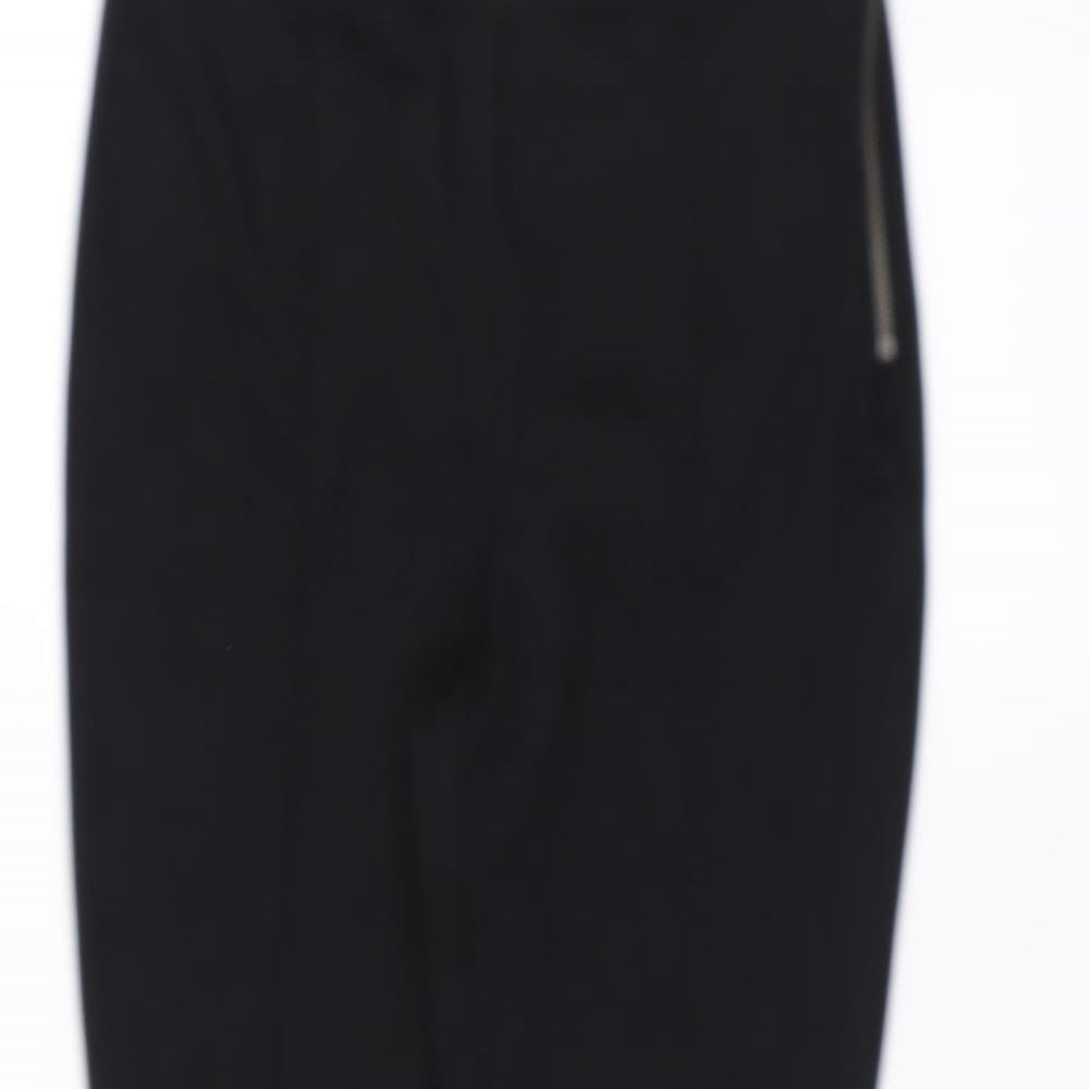 NEXT Womens Black   Trousers  Size 10 L26 in