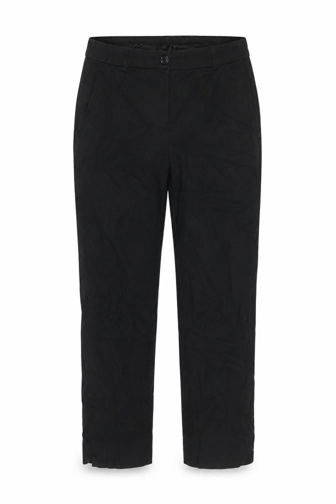 Preworn Womens Black   Trousers  Size 28 in L23 in