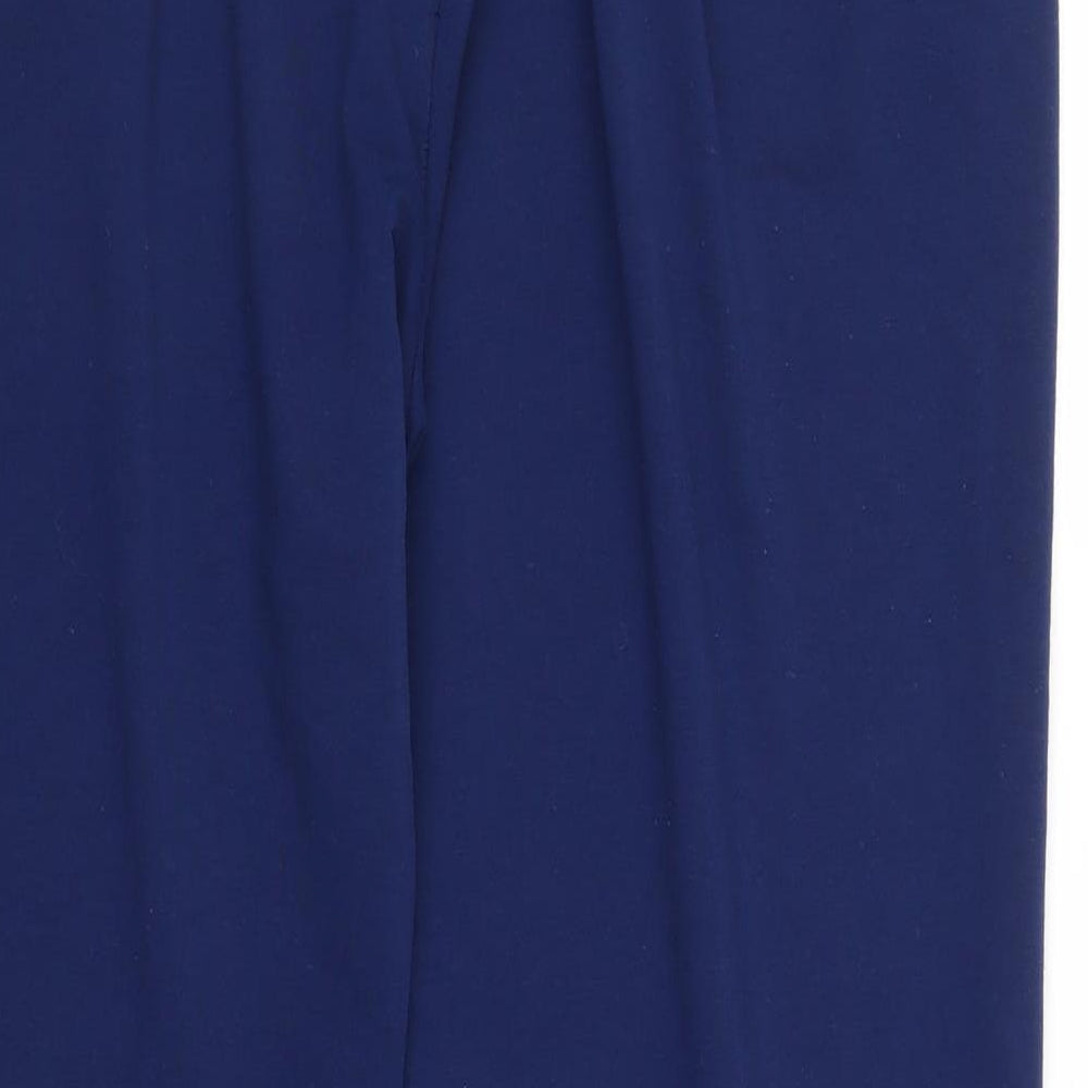 Preworn Womens Black   Trousers  Size 14 L25 in