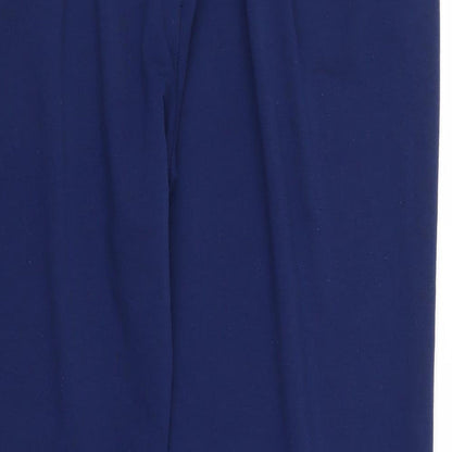 Preworn Womens Black   Trousers  Size 14 L25 in