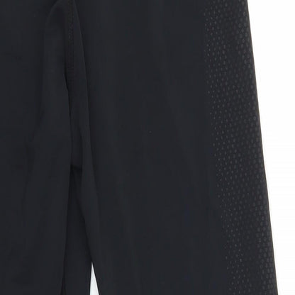 WorkOut Womens Black   Biker Shorts Size 10
