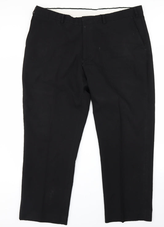 Jack Reid Womens Black   Dress Pants Trousers Size 42 L28 in