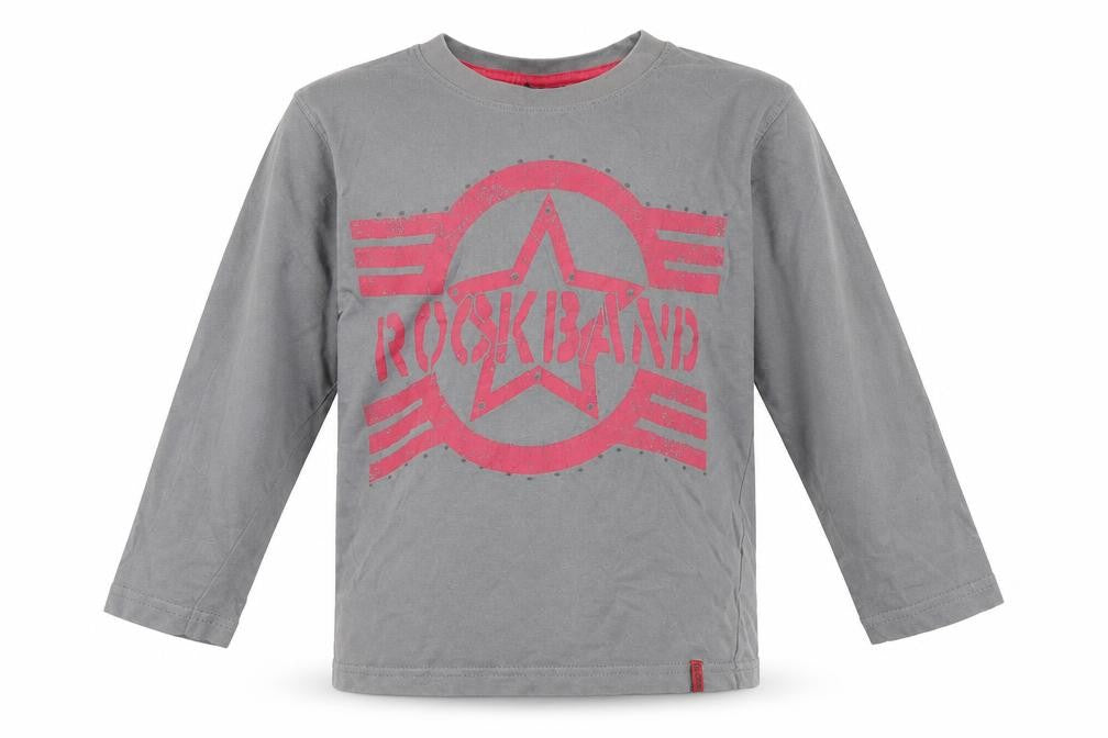 Ed Joseph Boys Grey   Pullover T-Shirt Size 5-6 Years