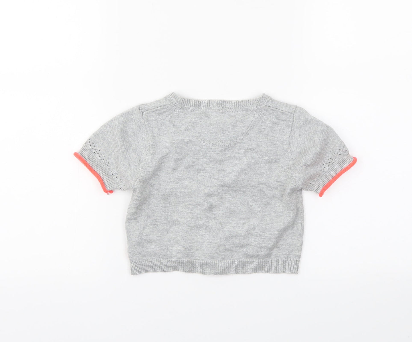 name it Girls Grey   Cardigan Jumper Size 3-4 Years