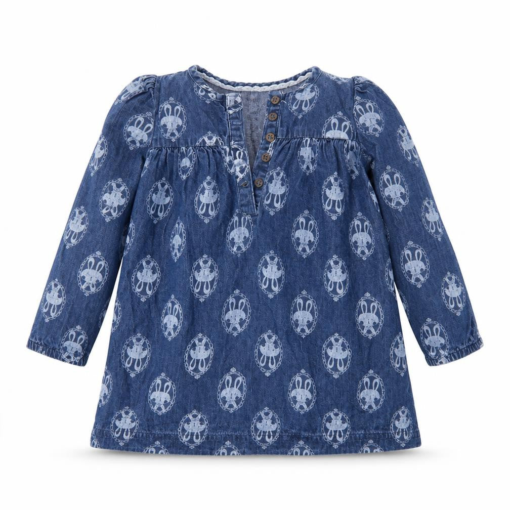 Gillian's Closet Girls Blue  Denim Trapeze & Swing  Size 2-3 Years