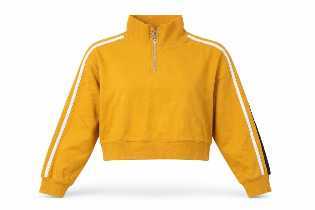 H&M Womens Yellow   Pullover Jumper Size M