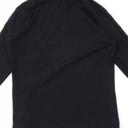 Essentials Womens Black   Tunic T-Shirt Size 16