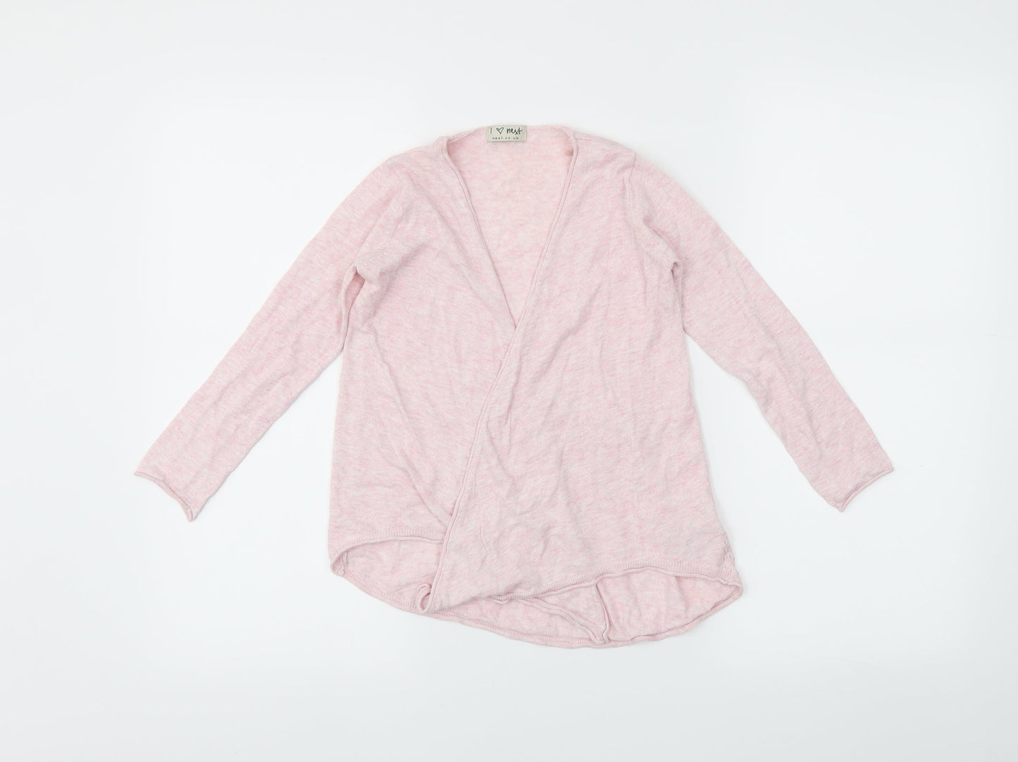 NEXT Girls Pink   Wrap Jumper Size 6 Years
