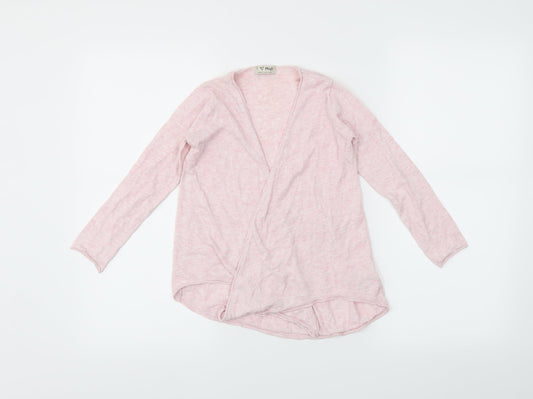 NEXT Girls Pink   Wrap Jumper Size 6 Years